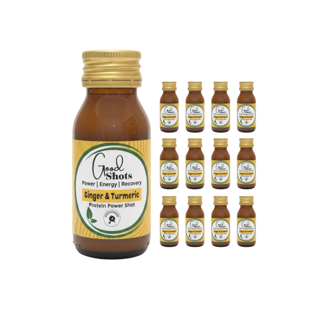 Protein Power Shot - Ginger & Turmeric  - 12 Functional Shots