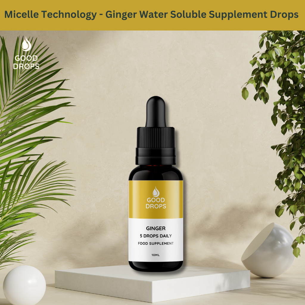 Good Drops Ginger 10ml Water Soluble Supplements