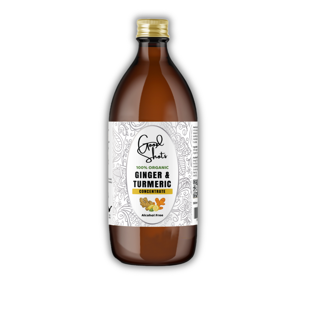 Good Shots Organic Ginger & Turmeric (500ml)