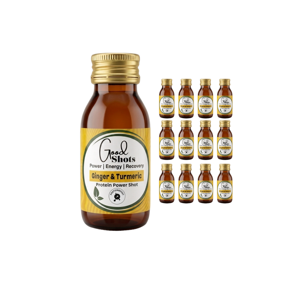 Protein Power Shot - Ginger & Turmeric  - 12 Functional Shots