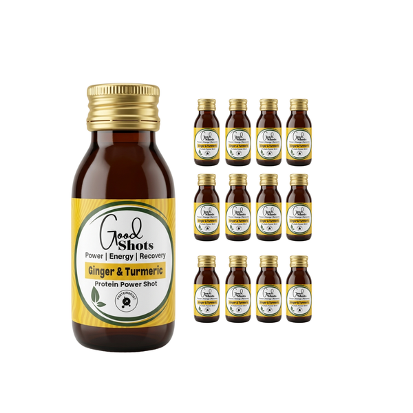 Protein Power Shot - Ginger & Turmeric  - 12 Functional Shots
