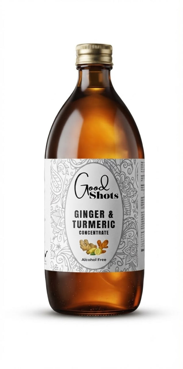 Good Shots Organic Ginger & Turmeric (500ml)