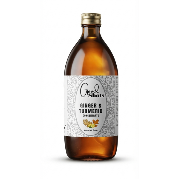 Good Shots Organic Ginger & Turmeric Concentrate 500ml